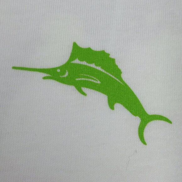 TOMMY BAHAMA Pickleball Thirst Place Champ T-Shirt Mens Small White Cotton 1 NWT - Picture 3 of 10